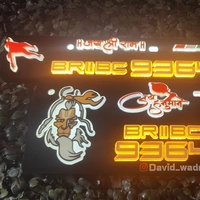Trysticker Hanuman Lighting 3D Number Plate