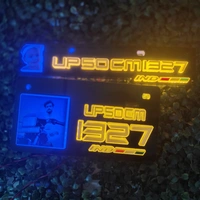 Trysticker Photo LED Lighting 3D Number Plate