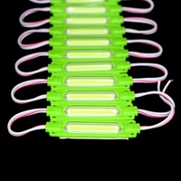 DC 12V 2W Small Tube COB High Brightness Waterproof Injection Module With Diffused/Clear Lens For Advertisement Light Box / Led Sign Boards / Decoration - Pack Off 10