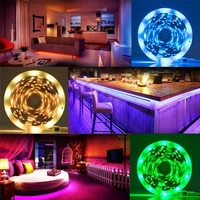Waterproof Multi-Color RGB Led Strip Light with Remote Control Wireless Color Changing Light for Bedroom, Ceiling, Kitchen, Tv Backlight (Multicolor) - Multi Colour, Jhalar