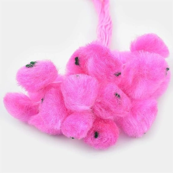 MQS - Rakhi Flower Gota Pati rakhi Pooja rakhi Pom Pom rakhi Feather Soft Children Rakhi Sharvan God rakhi Raksha Bandhan Gift Band Moli Bracelet (Set of 15)