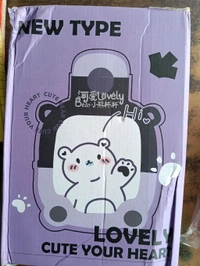 CUTE BEAR WATER BOTTLE AND CUP FANCY