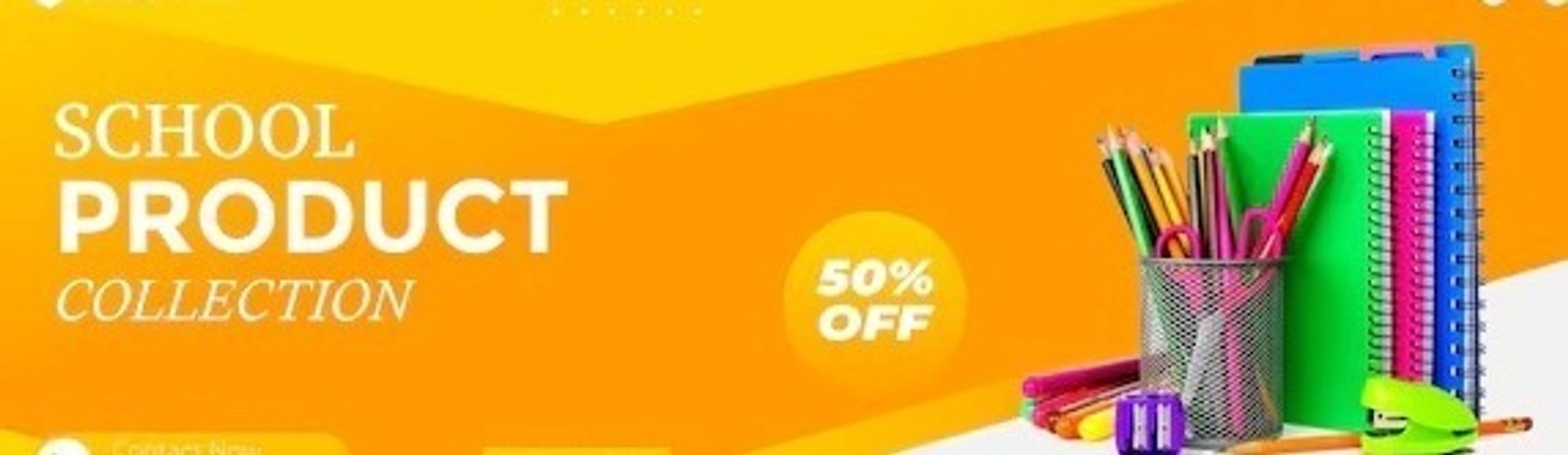Stationery Itams Sale UpTo 50% Off