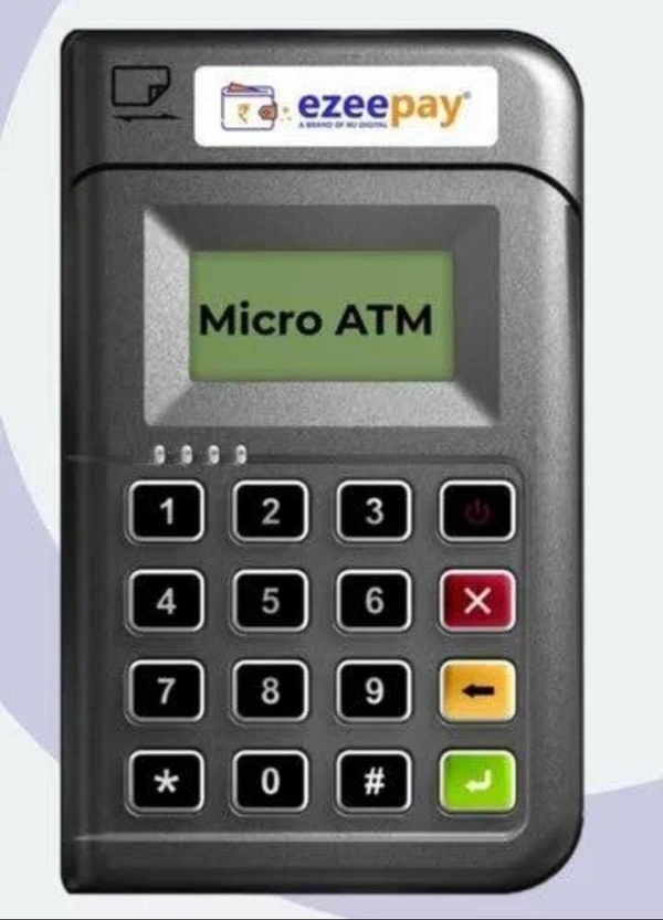 Ezeepay VM30 Micro ATM cum mPOS machine is suitable for both withdraw and payment collection services. This 2in1 Ezeepay VM30 also comes with a exchange offer with your old MATM. Get this Ezeepay micro atm at a very low price by exchanging your existing mATM