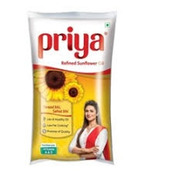Priya Sunflower Oil 1ltr