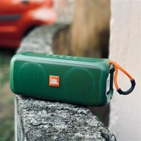 Portable Bluetooth Speaker Dynamic Thunder Sound With High Bass 2400mAh 10 W Bluetooth Speaker With Jbl Brand Logo - Green