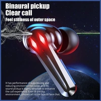 Damix M28 TWS Gaming Earphones With RGB Light & Low Latency Bluetooth Wireless Gaming Bluetooth Gaming Headset (Black, True Wireless) - Black