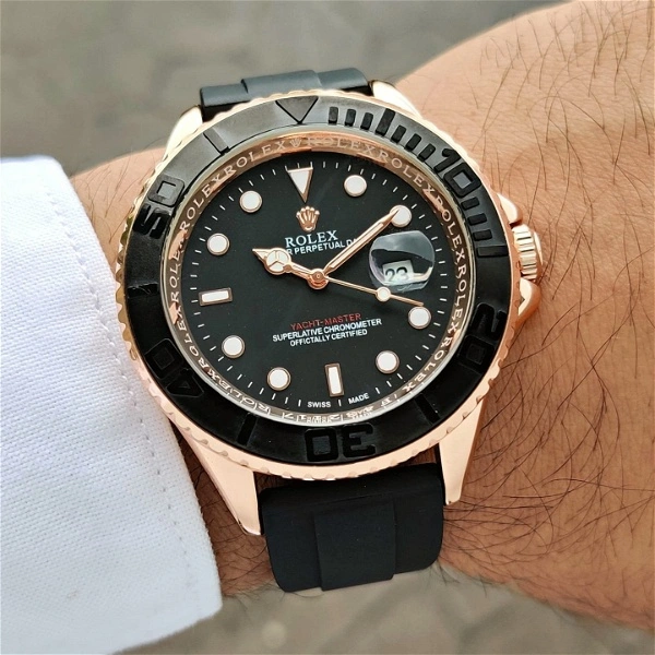 Rolax Oyster Yacht-Master Premium Collection With Brand Name Box Packing - 1 Year Warranty