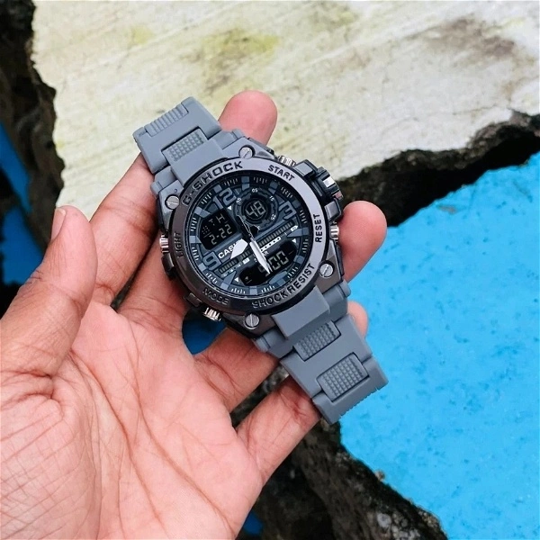 Casia With High Quality Strap Best Finishing Body & Case - Gray