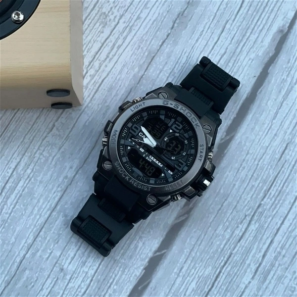 Casia With High Quality Strap Best Finishing Body & Case - Black