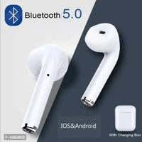 Tws TWS 17 earpods Bluetooth Headset 91 Bluetooth wireless Headset bluetooth headphone earphone (White, True Wireless)