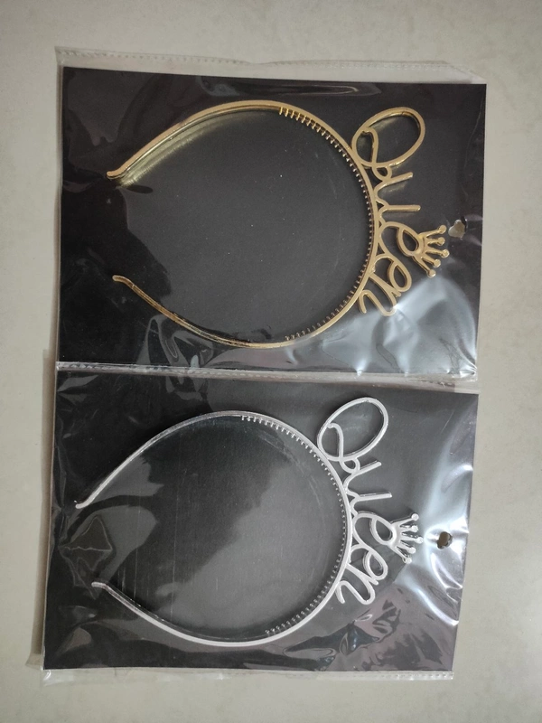 Queen Hairband - Golden