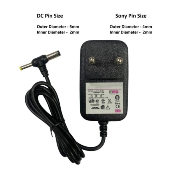 Generic 10V 1A Power Adapter Power Supply AC Input 100-240 V for Set Top Box (Black)