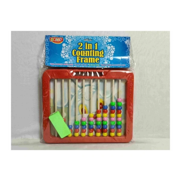 shopnav's 2 in 1 Counting Frame | Plastic | Educational Toys | 3+ Years