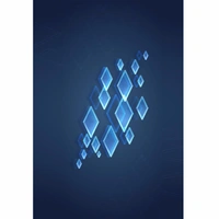 Shopnav Apple iphone XR 3D Square Image Mobile case cover - Blue, 0.25, Abstract and illusions