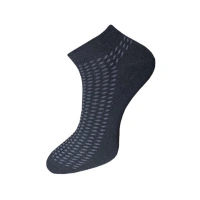 3_Pair Set Unisex Casual Cotton Printed Ankle Length Socks (Multicolor)