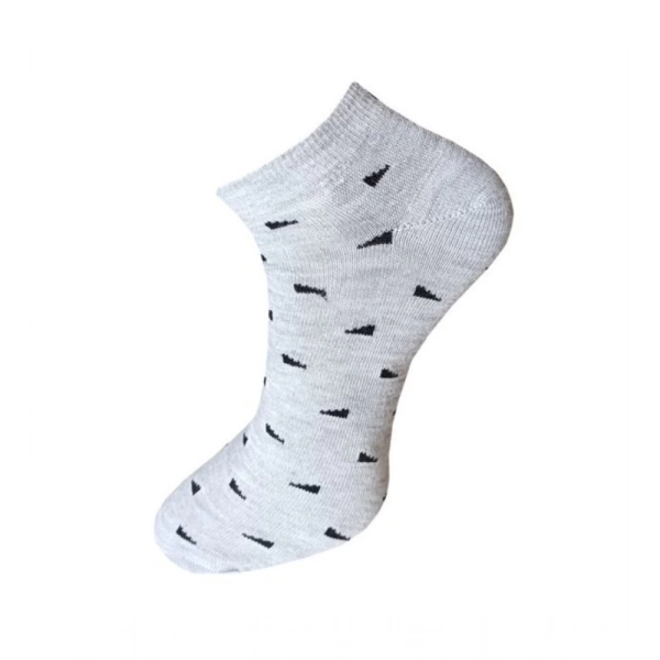 shopnav's 3_Pair Set Unisex Casual Cotton Printed Ankle Length Socks (Multicolor)