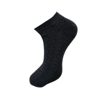 3_Pair Set Unisex Casual Cotton Printed Ankle Length Socks (Multicolor)