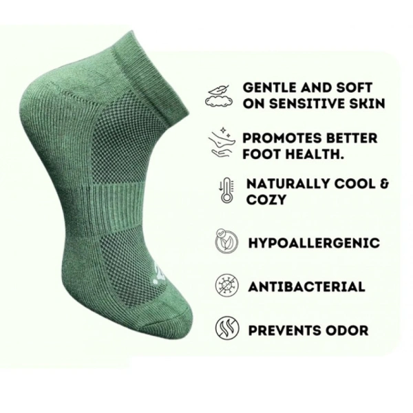 3_Pair Set Unisex Casual Cotton Printed Low Cut Socks (Multicolor)
