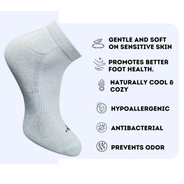 3_Pair Set Unisex Casual Cotton Printed Low Cut Socks (Multicolor)