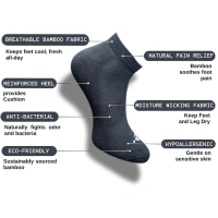 3_Pair Set Unisex Casual Cotton Printed Low Cut Socks (Multicolor)