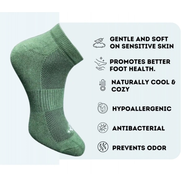3_Pair Set Unisex Casual Cotton Printed Low Cut Socks (Multicolor)