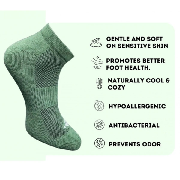 3_Pair Set Unisex Casual Cotton Printed Low Cut Socks (Multicolor)