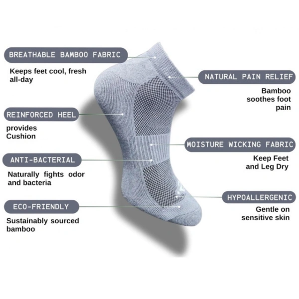 3_Pair Set Unisex Casual Cotton Printed Low Cut Socks (Multicolor)