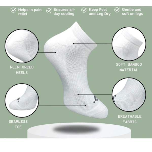 3_Pair Set Unisex Casual Cotton Printed Low Cut Socks (Multicolor)