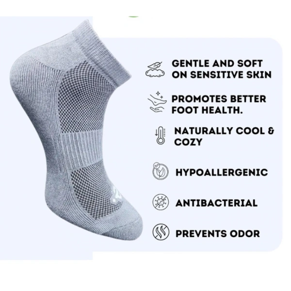 3_Pair Set Unisex Casual Cotton Printed Low Cut Socks (Multicolor)