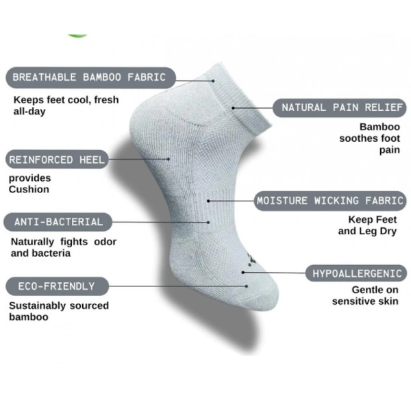3_Pair Set Unisex Casual Cotton Printed Low Cut Socks (Multicolor)