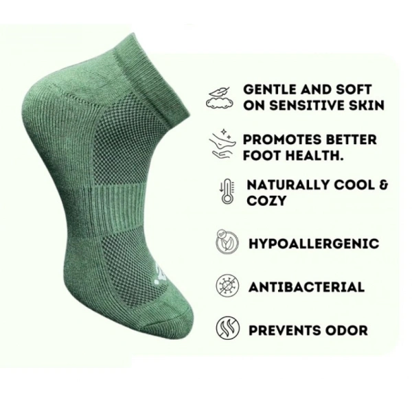 3_Pair Set Unisex Casual Cotton Printed Low Cut Socks (Multicolor)