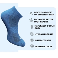 3_Pair Set Unisex Casual Cotton Printed Low Cut Socks (Multicolor)