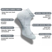 3_Pair Set Unisex Casual Cotton Printed Low Cut Socks (Multicolor)