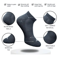 3_Pair Set Unisex Casual Cotton Printed Low Cut Socks (Multicolor)