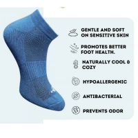 3_Pair Set Unisex Casual Cotton Printed Low Cut Socks (Multicolor)