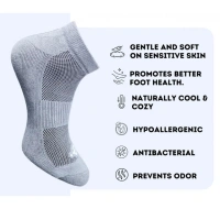 3_Pair Set Unisex Casual Cotton Printed Low Cut Socks (Multicolor)