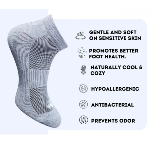3_Pair Set Unisex Casual Cotton Printed Low Cut Socks (Multicolor)