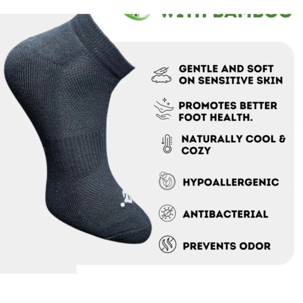3_Pair Set Unisex Casual Cotton Printed Low Cut Socks (Multicolor)