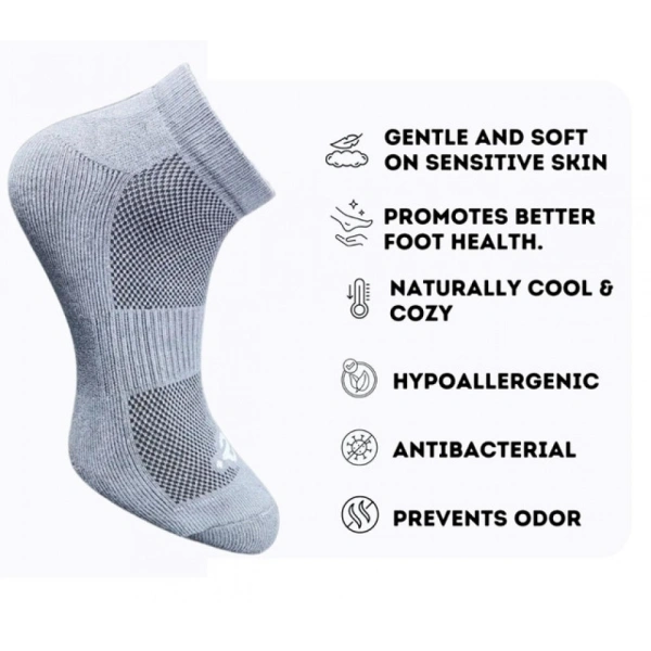 3_Pair Set Unisex Casual Cotton Printed Low Cut Socks (Multicolor)