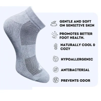 3_Pair Set Unisex Casual Cotton Printed Low Cut Socks (Multicolor)