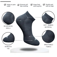 3_Pair Set Unisex Casual Cotton Printed Low Cut Socks (Multicolor)