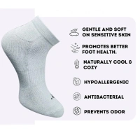 3_Pair Set Unisex Casual Cotton Printed Low Cut Socks (Multicolor)