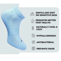 3_Pair Set Unisex Casual Cotton Printed Low Cut Socks (Multicolor)