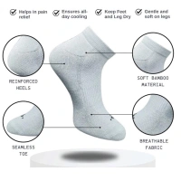 3_Pair Set Unisex Casual Cotton Printed Low Cut Socks (Multicolor)