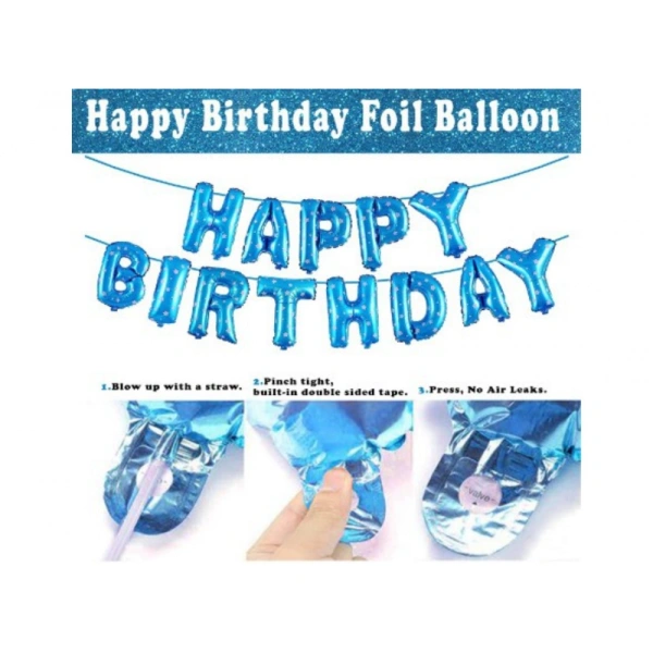 Shopnav 3Rd Birthday Decoration Items For Boys With Fairy Lights (Multicolor)