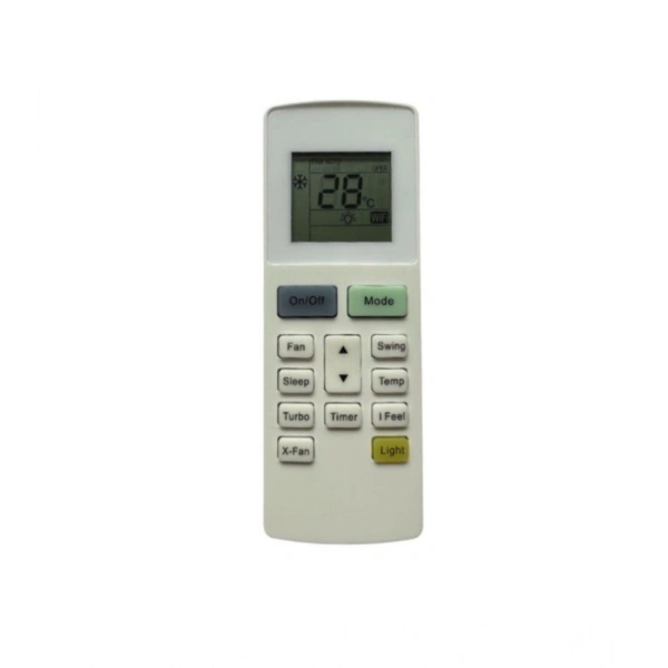 Generic AC Remote No. 222A Compatible-Replacement for Onida AC Remote Control (White)