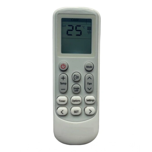 Generic AC Remote No.144 with Backlight Samsung & Samsung Inverter AC Remote Control (White) - White
