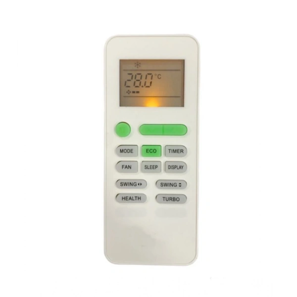 Generic AC Remote No.145 with Backlight IFB AC Remote Control (White) - White