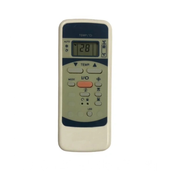 Generic AC Remote No.152 No Backlight Kelvinator AC Remote Control (White) - White